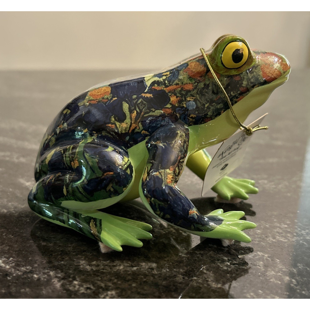 Fanciful Frogs By Westland Giftware Fine Art Frog Figurine 2002